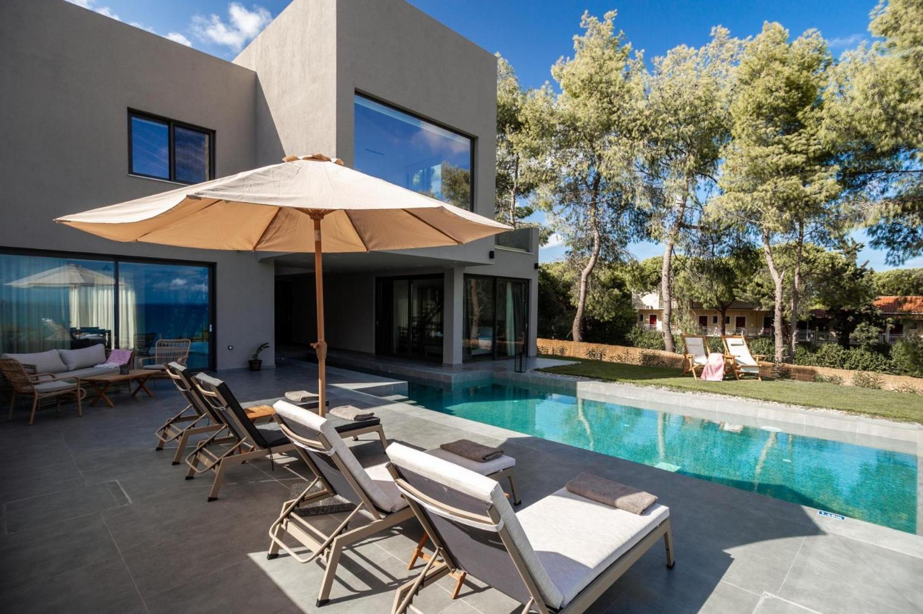 Luxury Villa Mon I Vassilikos Vasilikí المظهر الخارجي الصورة