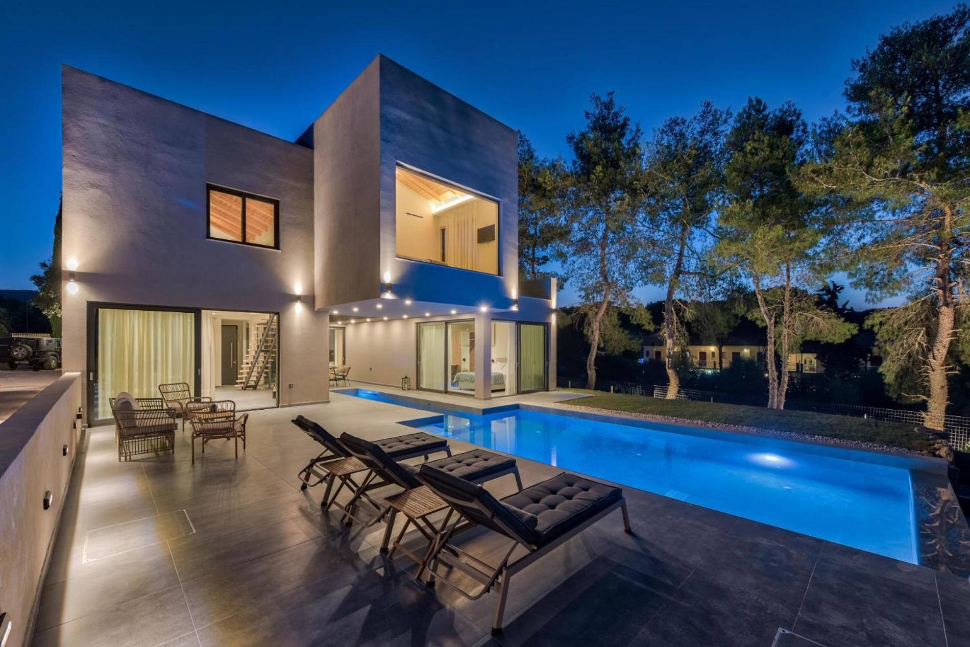 Luxury Villa Mon I Vassilikos Vasilikí المظهر الخارجي الصورة