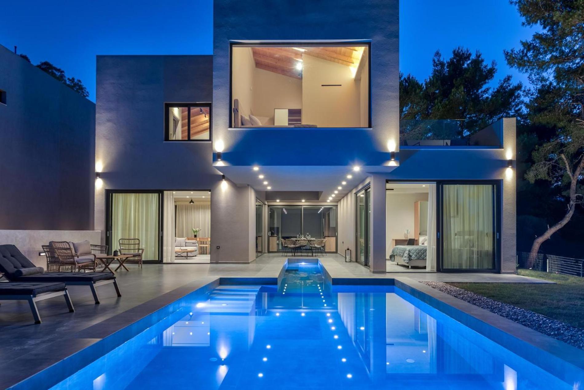 Luxury Villa Mon I Vassilikos Vasilikí المظهر الخارجي الصورة